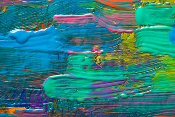 Abstract art backgrounds. Hand-painted background. SELF MADE.