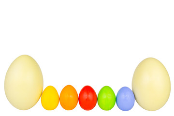 Ostereier und Nandueier