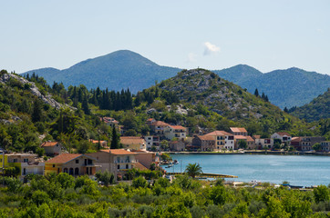 Croatian town in Neretva valley