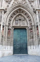 Old Cathedral Door