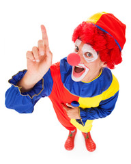 Joker With Raised Finger