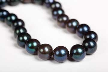 black pearl necklace