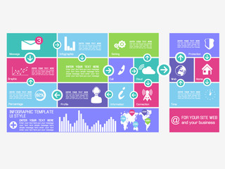UI FLAT DESIG  COLLECTIONS 3