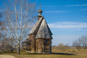 Church of St. Nicholas in  Old town of Suzdal