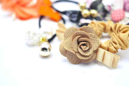 Fabric Flowers And Headbands