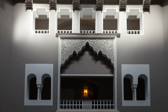 cours interieur d'un hotel