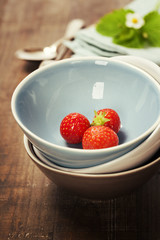 Strawberries in a Bowl