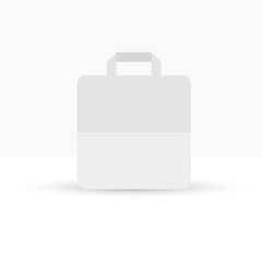 Blank paper bag illustration