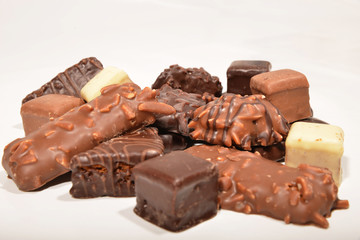 Chocolate gathering gingerbread