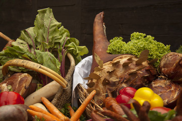 noga wystawa mięsa wędliny © JoannaTkaczuk