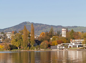 Fototapeta premium Rapperswil, autumn