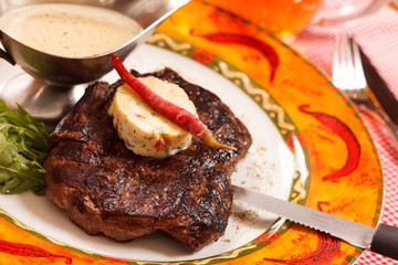 Beef Steak with Butter