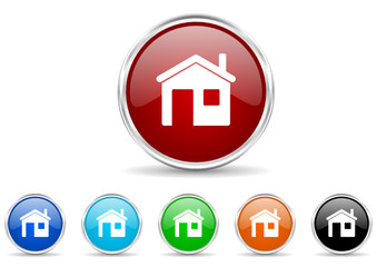 house icon vector set