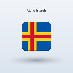Aland Islands flag icon
