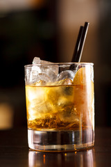 cocktail in the bar