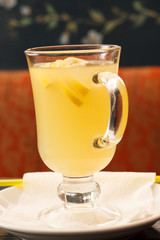 ginger and lemon tea