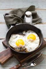 Tuinposter Fried eggs © Sunny Forest