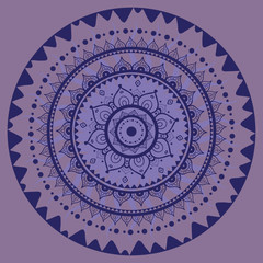 Mandala. Indian decorative pattern. - 58713582