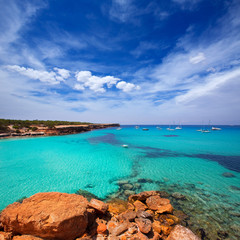 Formentera Cala Saona beach Balearic Islands