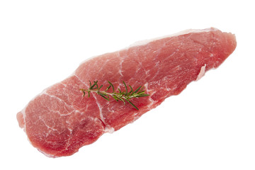 fillet of fresh red meat beef