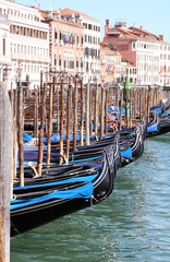 Fototapeta na wymiar Gondola In Venezia, Italy