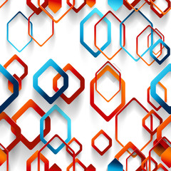 Abstract 3D Paper Infographics