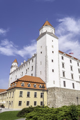 Fototapeta na wymiar Zamek w Bratysławie.