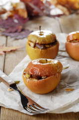 Homemade oven baked apples