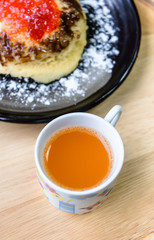 orange water drink