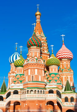 Saint Basil Cathedral  in Moscow