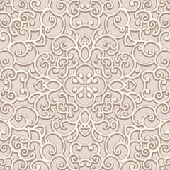 Fototapeta na wymiar Seamless lace pattern