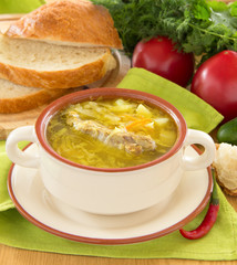 traditional russian sour cabbage soup