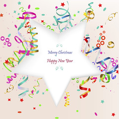 New Year holiday background