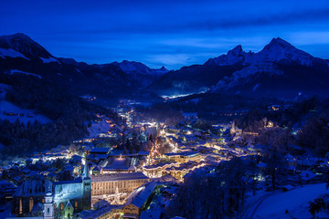 Berchtesgaden zur Weihnachtszeit