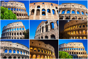 Naklejka na ściany i meble Koloseum w Rzymie
