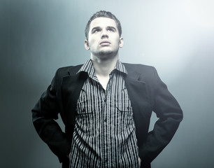 Young, handsome boy - mystery photo