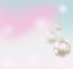 Naklejka na ściany i meble Christmas Background. Abstract Vector Illustration