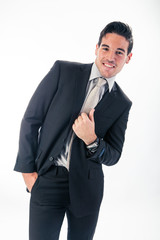 Homme en costume