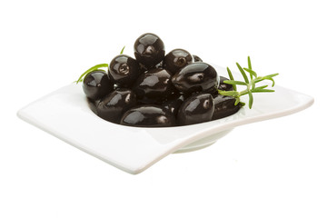 Black gigant olives