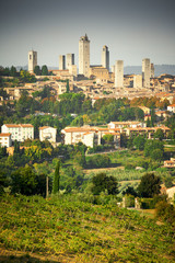 Fototapeta na wymiar San Gimignano Italy