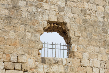 Fototapeta na wymiar Antipatris fortress .