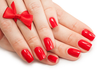 Beautiful young woman's body