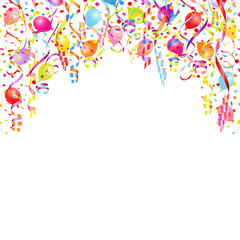 Streamers, Confetti & Balloons Color