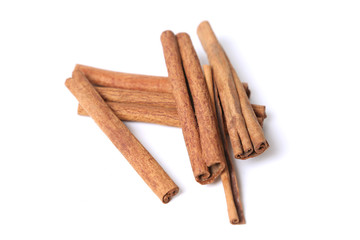cinnamon on white