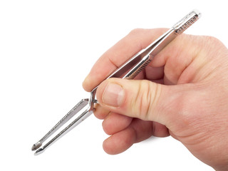 Tick tweezers