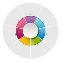 Fototapeta premium インフォメーションデザイン