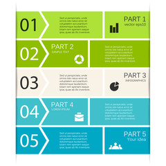 Modern vector template for your business project