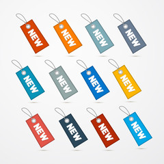 Label, Tag Set With String and Title New