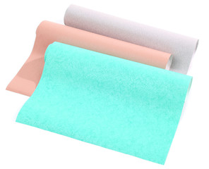 Wallpapers isolated on white