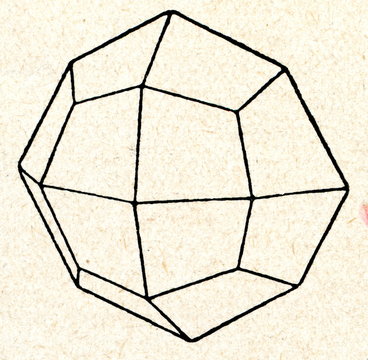 Leucite crystal